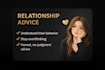 honest relationship advice and emotional support