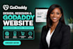 design godaddy website design godaddy website redesign