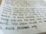 handwrite notes and letters