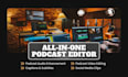 edit podcast video and podcast audio professionally