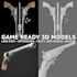 create game ready 3d models for unity and unreal engine