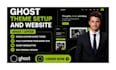 design ghost theme ghost template ghost website design ghost newsletter