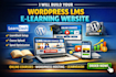develop wordpress membership website, wordpress lms website with learndash