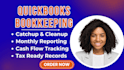 do monthly quickbooks bookkeeping financial statement for US foreign owned llc
