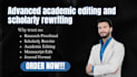advanced academic editing and scholarly rewriting for journal article formatting