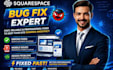 fix any squarespace website bugs and errors quickly