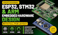 design esp32, stm32 and arm embedded hardware with full pcb layout
