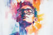 draw a watercolor illustration