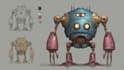 design sci fi mecha and robot concept art