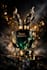create luxury product ad poster for perfume, cosmetics