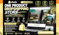 make a branded one product dropshipping store