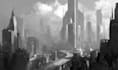 create stunning cyberpunk city illustrations