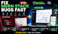 fix bugs, errors, and issues in your mern stack web application fast