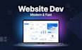 develop a high performance full stack next js web application