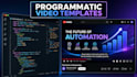 build automated faceless youtube video templates using remotion react
