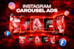 do instagram carousel posts ads design canva carousel social media carousel post