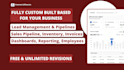develop a lead management CRM erp for your business