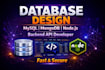 design database mysql mongodb