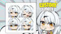 create custom vtuber emotes, twitch emotes, animated emotes