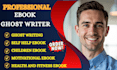 ghostwrite self help book amazon kindle expert academic services writer booktok