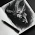 draw horror or fantasy monster or creature for you