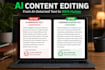humanise ai content into natural, undetectable human writing