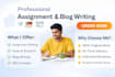 do assignment writing and content writing