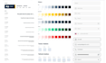 create advanced figma design system with tokens and light dark mode UI