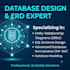 develop  relational postgresql databases, optimize queries, and erd