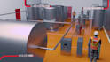 make cnc machine animation video and mechanical product explainer video