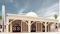design 3d model of mosque interior and exterior design masjid 3d rendering dome