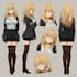 draw a anime character design sheet