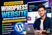 create a simple and modern business website