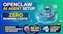 setup openclaw ai autonomous agent with 12 months free hosting