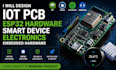 design iot pcb, esp32 hardware, smart device electronics,embedded hardware