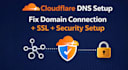 fix cloudflare issues connect site domain or transfer domain