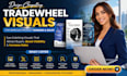 design compelling tradewheel visuals for improved product ranking b2b lead sales