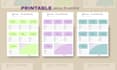 printable editable meal planner