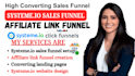 design systeme io sales funnel gohighlevel website clickfunnels 2 0 landing page