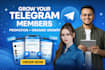 do professional telegram promotion
