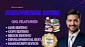 do professional developmental editing for manuscript, novel and ebook