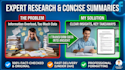 provide expert,  research and concise summary