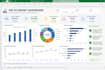 create a excel dashboard with charts and insights