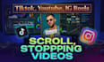 do professional instagram reels editing for social media