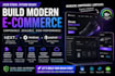 build headless ecommerce stores using medusajs, nextjs