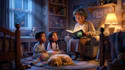 design children book illustrations, ai children book