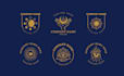 design mystical spiritual sacred geometry logo
