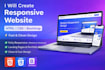 create a responsive landing page using HTML CSS bootstrap