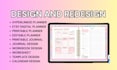 design redesign canva planner canva journal canva workbook canva lead magnet