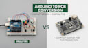 convert arduino prototype into compact custom pcb for production
